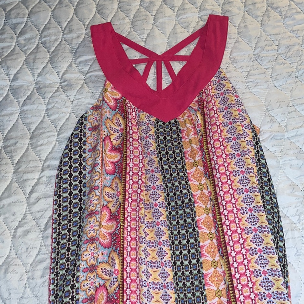 Cut summer dress